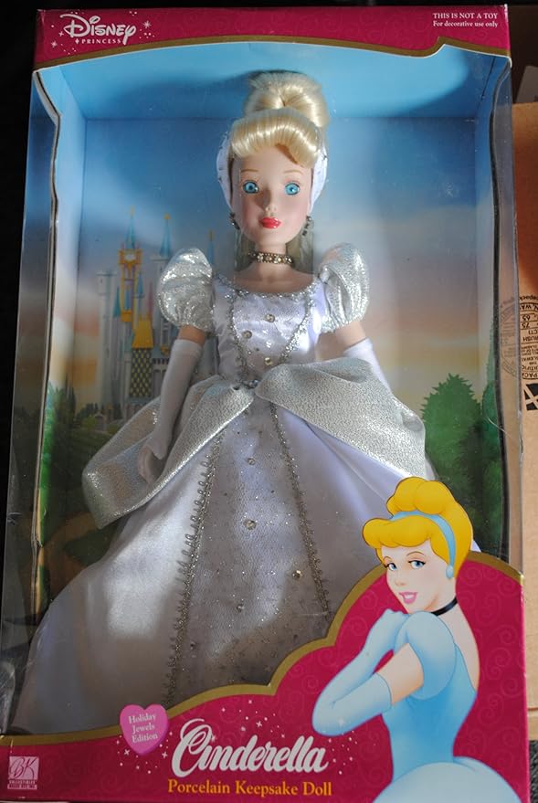 cinderella porcelain keepsake doll 2002