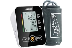 Arm Blood Pressure Monitor,maguja Blood Pressure Machine,BP Monitor Automatic Upper Arm Digital with Blood Pressure Cuff for Home Use