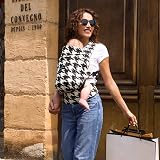 Momcozy Baby Carrier 3-24M Cotton Houndstooth Ergonomic 64-127cm Waist view 7