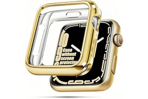 top4cus Scratch-Resistant Soft Flexible TPU Lightweight Iwatch Case Protective Protector Bumper Compatible Apple Watch Series