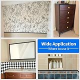 Zayejod 5M PVC Wallpaper Border Self Adhesive Black 10mm Molding Trim view 5