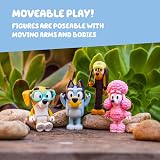 Bluey and Friends 4 Figure Pack Coco Snickers Honey 2.5 Inch Figures view 4