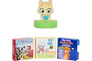 Little Tikes Story Dream Machine Colorful Cats Story Collection, Storytime, Books, Random House, Audio Play Character, Gift and Toy for Toddlers and Kids Girls Boys Ages 3+ Years