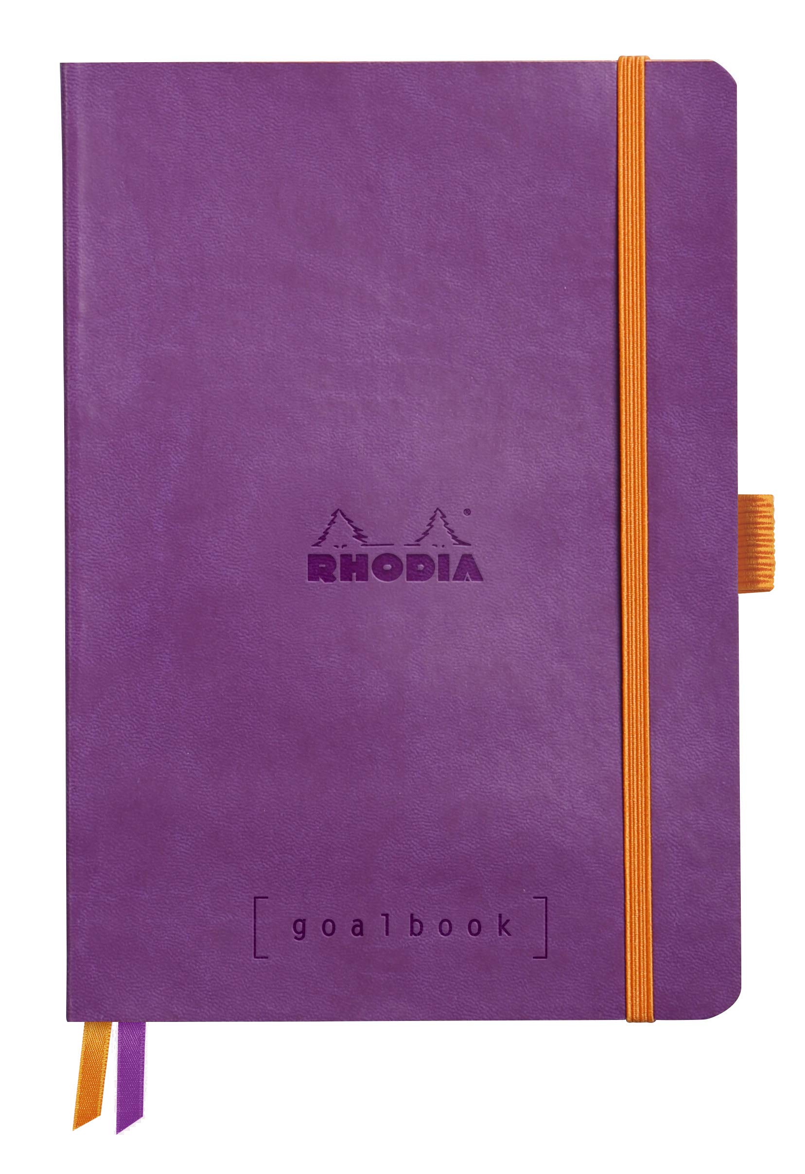 Rhodia Softcover Goal Book, A5 , Dot - Purple