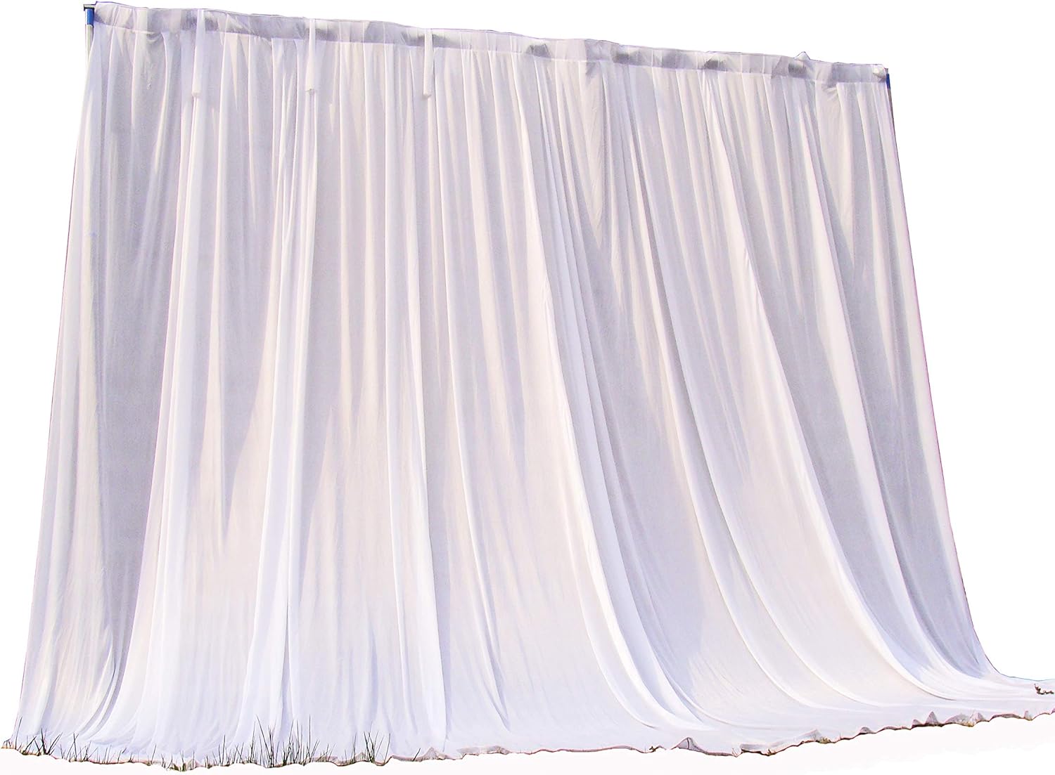 blanco 1 5m haorui cortina de telon de