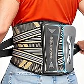 Ultra Breathable Back Brace for Lower Back Pain Relief,[Medical Grade & Copper Infused] Lumbar Support Belt with Bionic Support System, Adjustable Back Support Brace for Sciatica,Herniated Disc,Men&Women