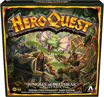 Hasbro Gaming HeroQuest Jungles of Delthrak Quest Pack Expansion