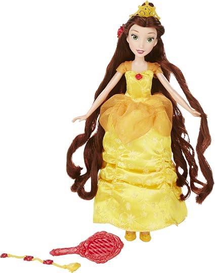 Amazon Com Disney Princess Long Locks Belle Toys Games