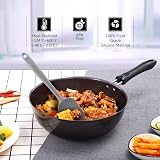 Hotec 600℉ Heat-Resistant Silicone Spatula Set Grey 5 pcs BPA-Free view 5