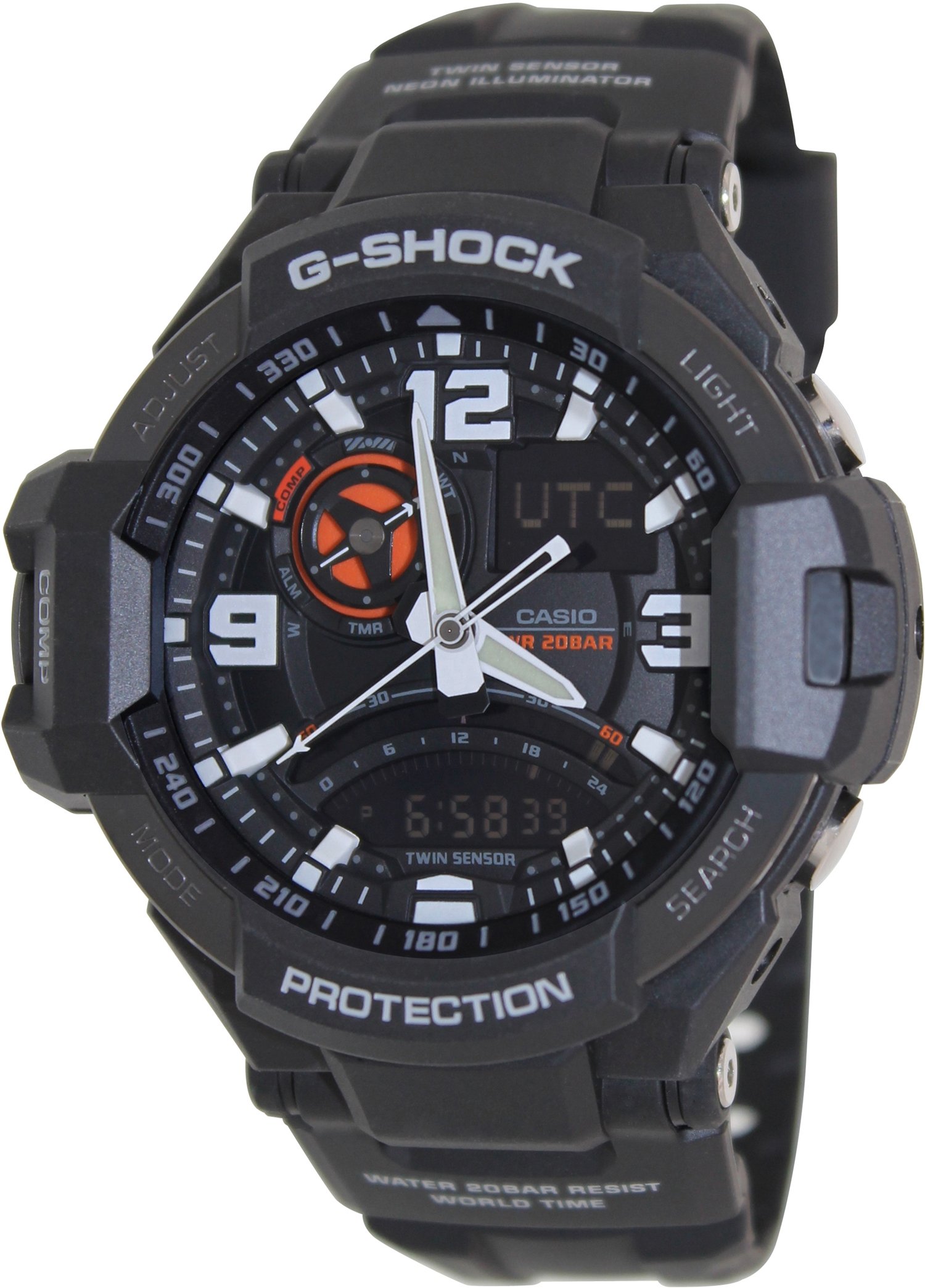 G-Shock Ga-1000-1A Aviation Series Men's Luxury Watch - Black / One Size 13 81JfOlI5N7L