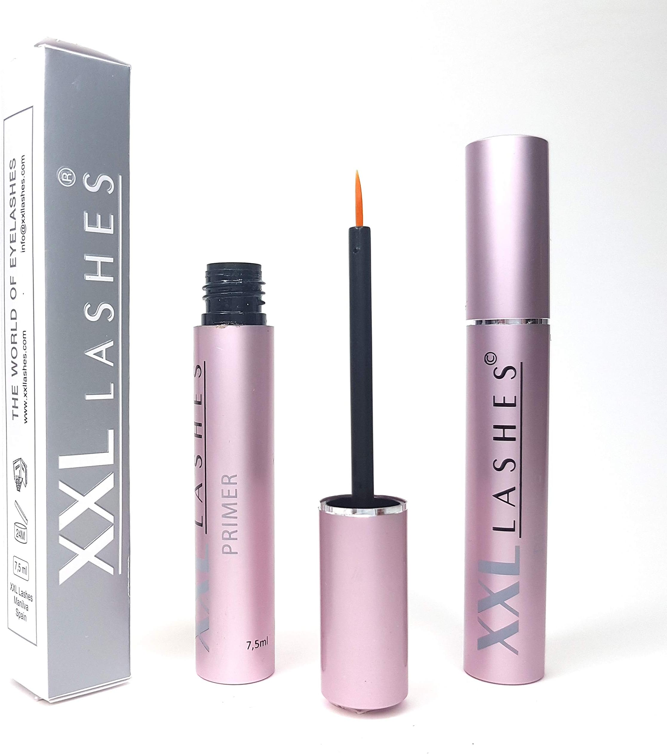 XXL Lashes Primer for eyelash extension preparatory treatment, degreasing agent, bonding agent for maximum adhesion; helps remove oil and residue from eyelashes prior to application