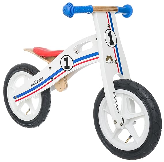 BIKESTAR Kinderlaufrad Lauflernrad Kinderrad für Jungen und Mädchen ab 3-4 Jahre ? 12 Zoll Kinder Laufrad Holz ?