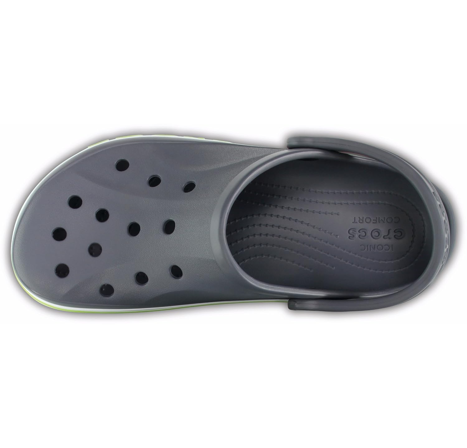 crocs unisex adult bayaband clogs grey