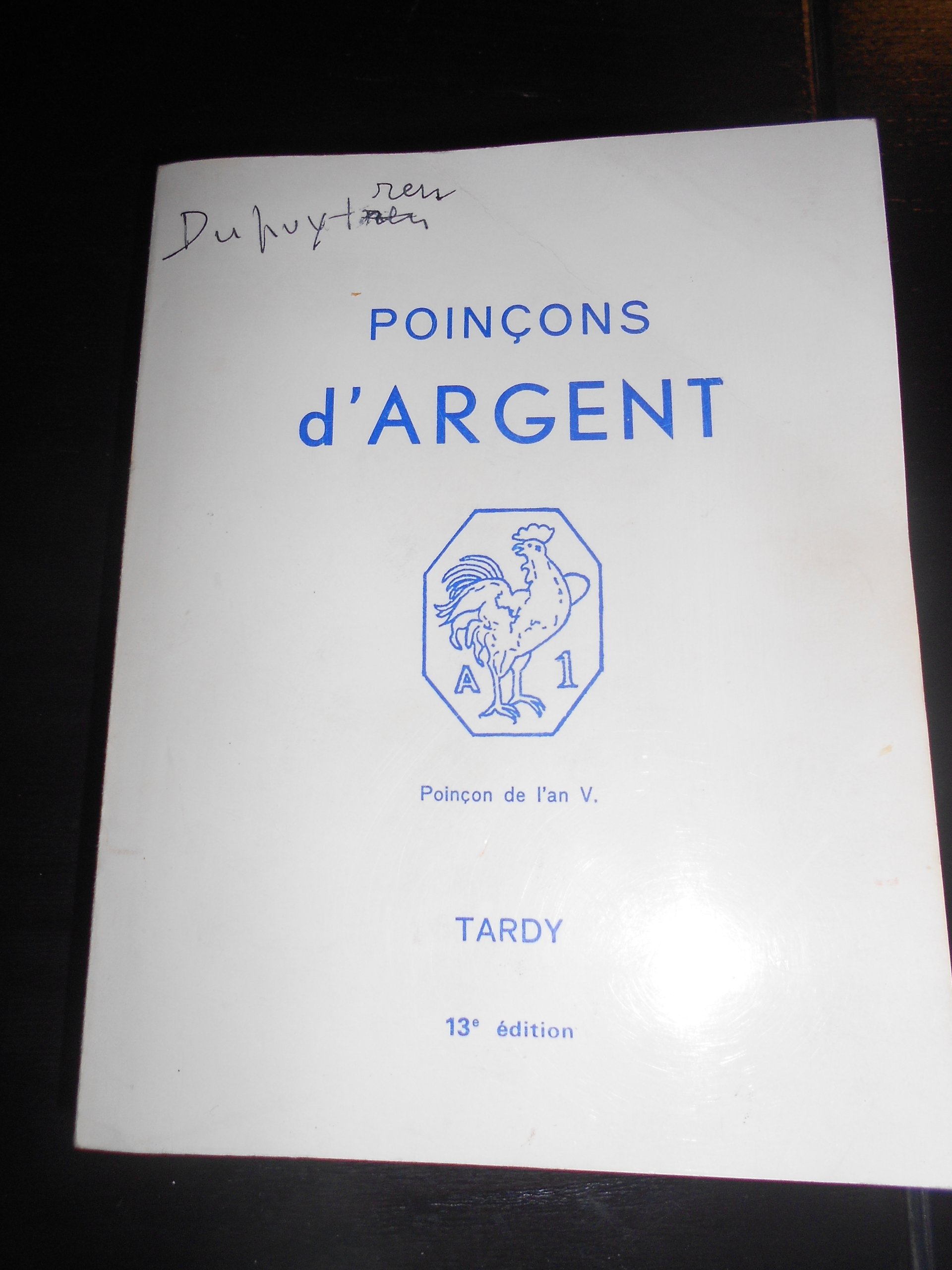 Amazon Fr Poincons D Argent Poincon De L An V De Garantie Internationaux Pour L Argent 13e Edition Livres