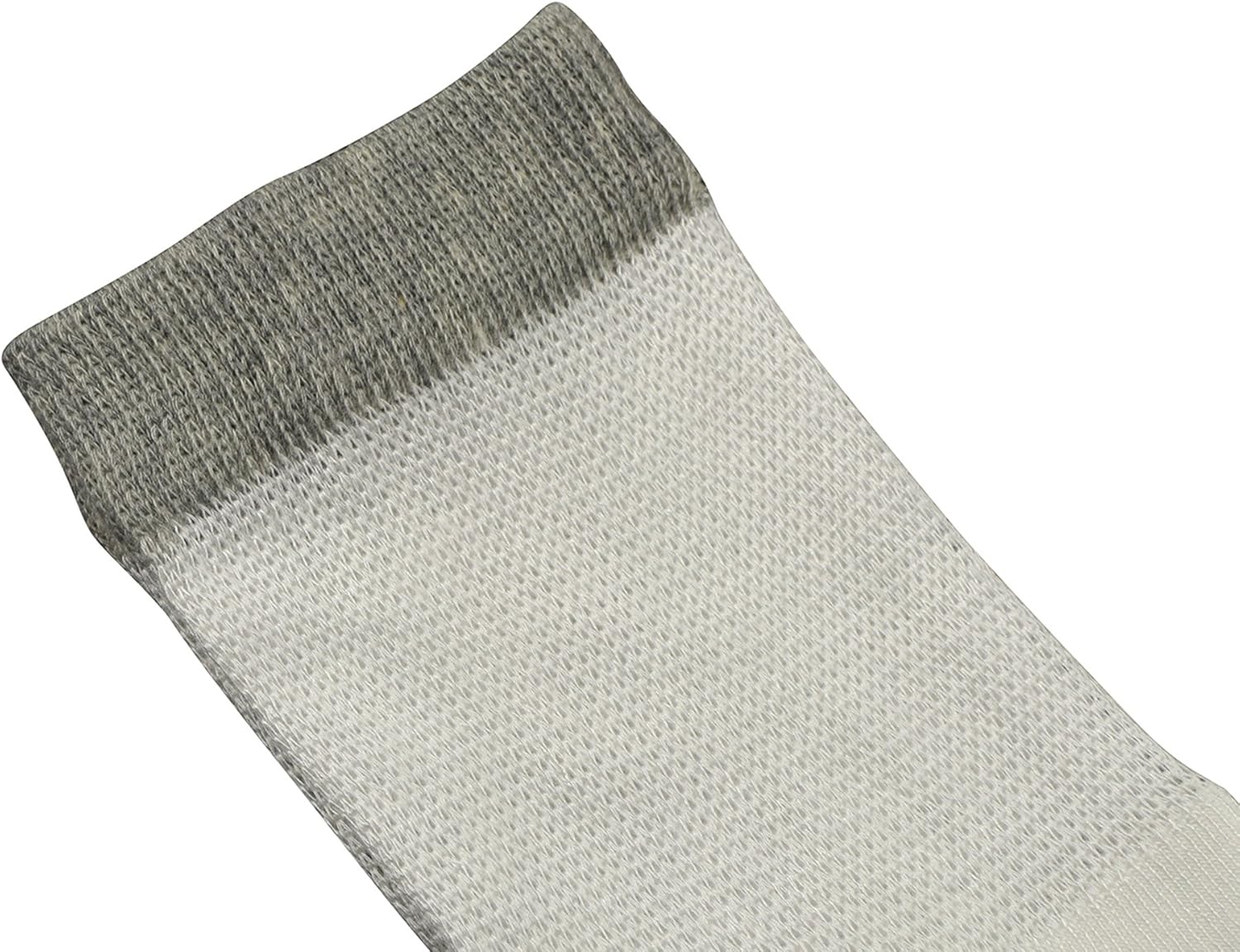 Jorbasado Bamboo Women's Dress Diabetic Socks with Seamless Toe,5 Pairs Size 9-11 (White): Health & Personal Care