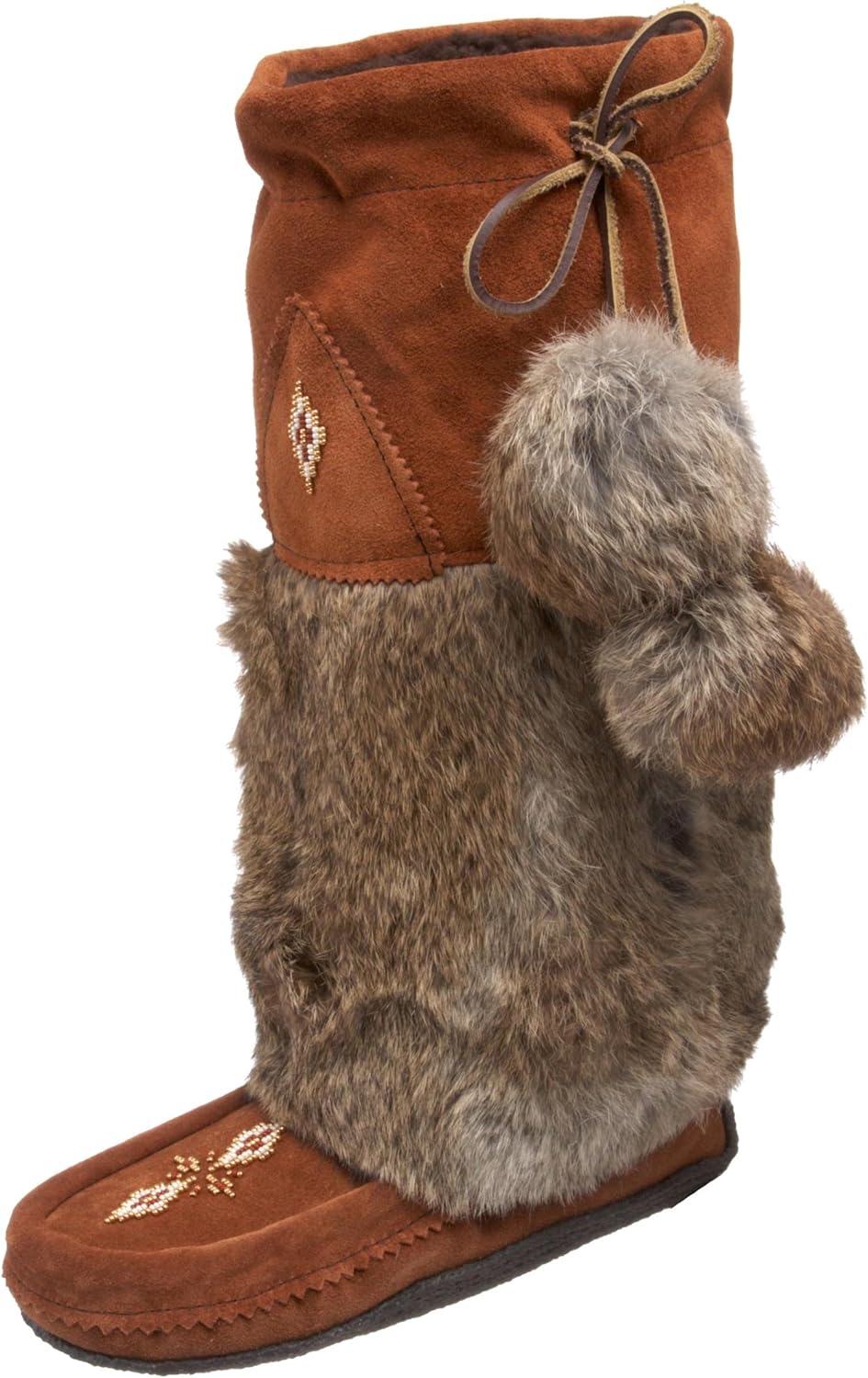 Manitobah Mukluks Women's Tall Mukluk Boot, Copper, 8 M US