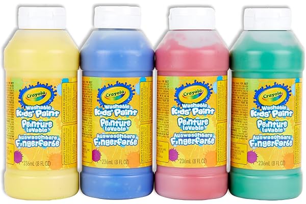 Crayola 4-Count of 236 ml Washable Paint Arts & Crafts