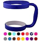 30oz Tumbler Handle (ROYAL BLUE) by STRATA CUPS - 16 COLORS - Available For 30oz YETI Tumbler, OZARK TRAIL Tumbler, Rambler Tumbler- Black, Gray, Purple, Teal, Pink, Gray, Red & More - BPA FREE