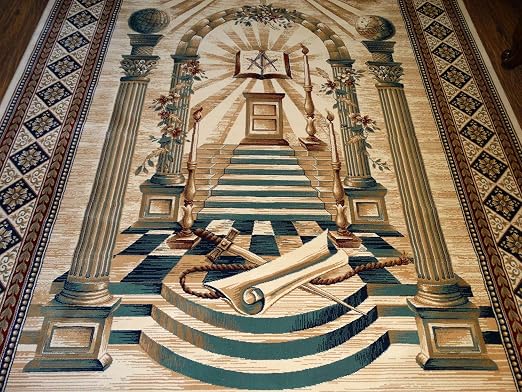 Uniqable Freimaurer Bereich Teppich Teppich Schurze Lodge Bibel