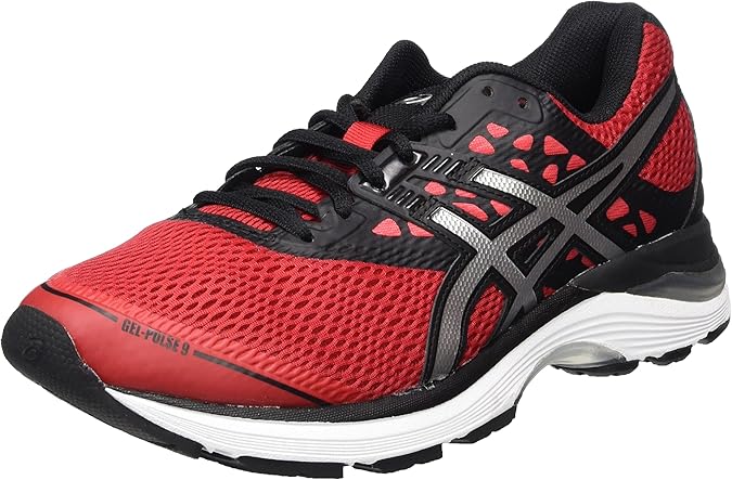 asics gel pulse 9 rosso