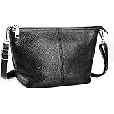 befen Genuine Leather Wristlet Clutch Wallet Purses Small Crossbody Bags for Women with RFID Blocking Card Slots
