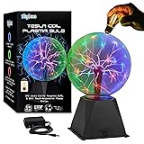 7-Inch Colorful Plasma Ball – Tesla Coil Globe
