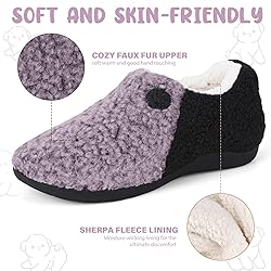 ERGOfoot Orthopedic Slippers with Arch Support for