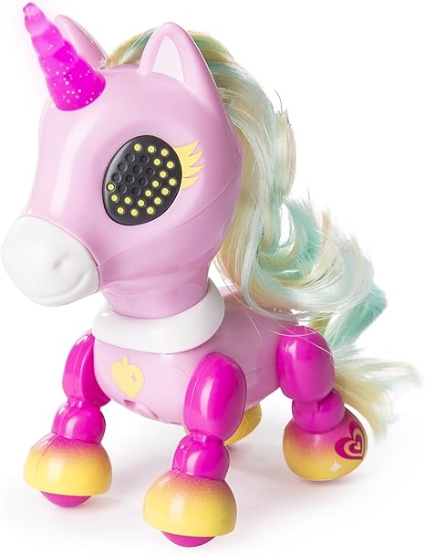 zoomer enchanted unicorn interactive toy