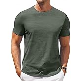 COOFANDY Men's T Shirt Short Sleeve Classic Crew Neck T-Shirt Casual Summer Basic Tee Shirts
