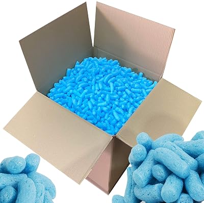 STORM TRADING GROUP 5 Cu Ft Blue EcoFlo Biodegradable Packing Peanuts Loose Fill
