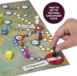 Ideal Race Across the World Board Game | Globe-Trotting Family Adventure 2-6 view 6