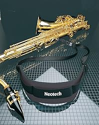 Neotech Soft Sax, Black, X-Long, Loop Saxophone