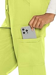floralhue Scrubs for Women, V-Neck Scrubs Top