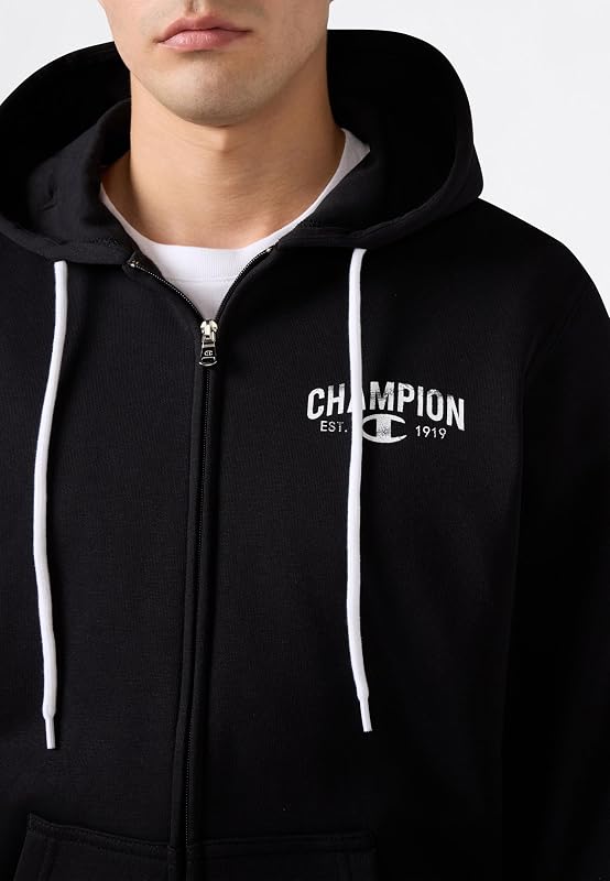 Graphic Shop - Hoodie com fecho completo para homens, azul-marinho