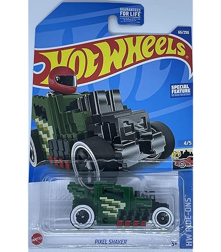 Haulotte H43 TPX ミニカー 1:50 Amazon.com: Hot Wheels Pixel Shaker, [Yellow] 59/250 Tooned 4/5