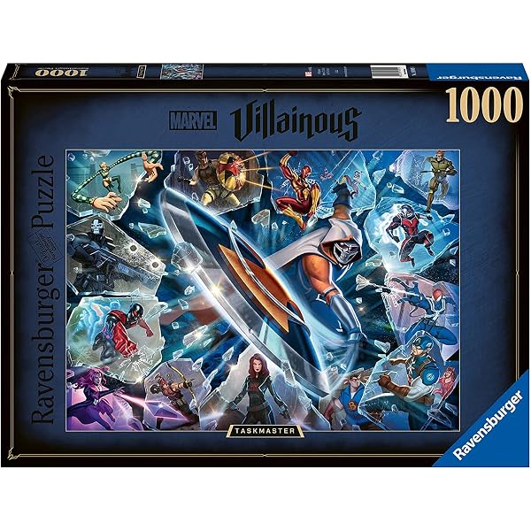 Ravensburger Marvel Challenge 1000 Piece Puzzle - 69.9x49.7cm, For Adults & Teens 14+