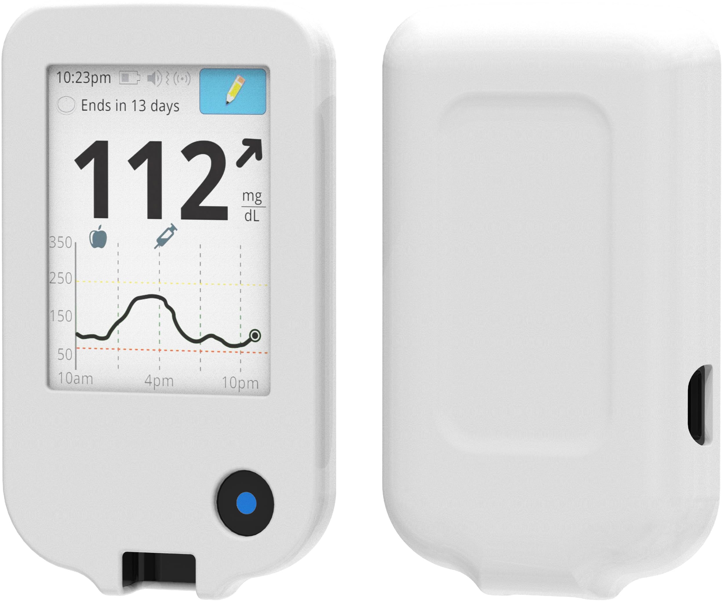 foto-kontor Case for Abbott Freestyle Libre 2 Silicone Cover white