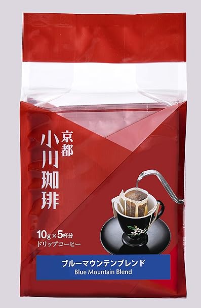 Amazon ブルーマウンテン ブレンド ドリップコーヒー 5杯分 小川珈琲 小川珈琲オンラインショップ ドリップバッグ 通販