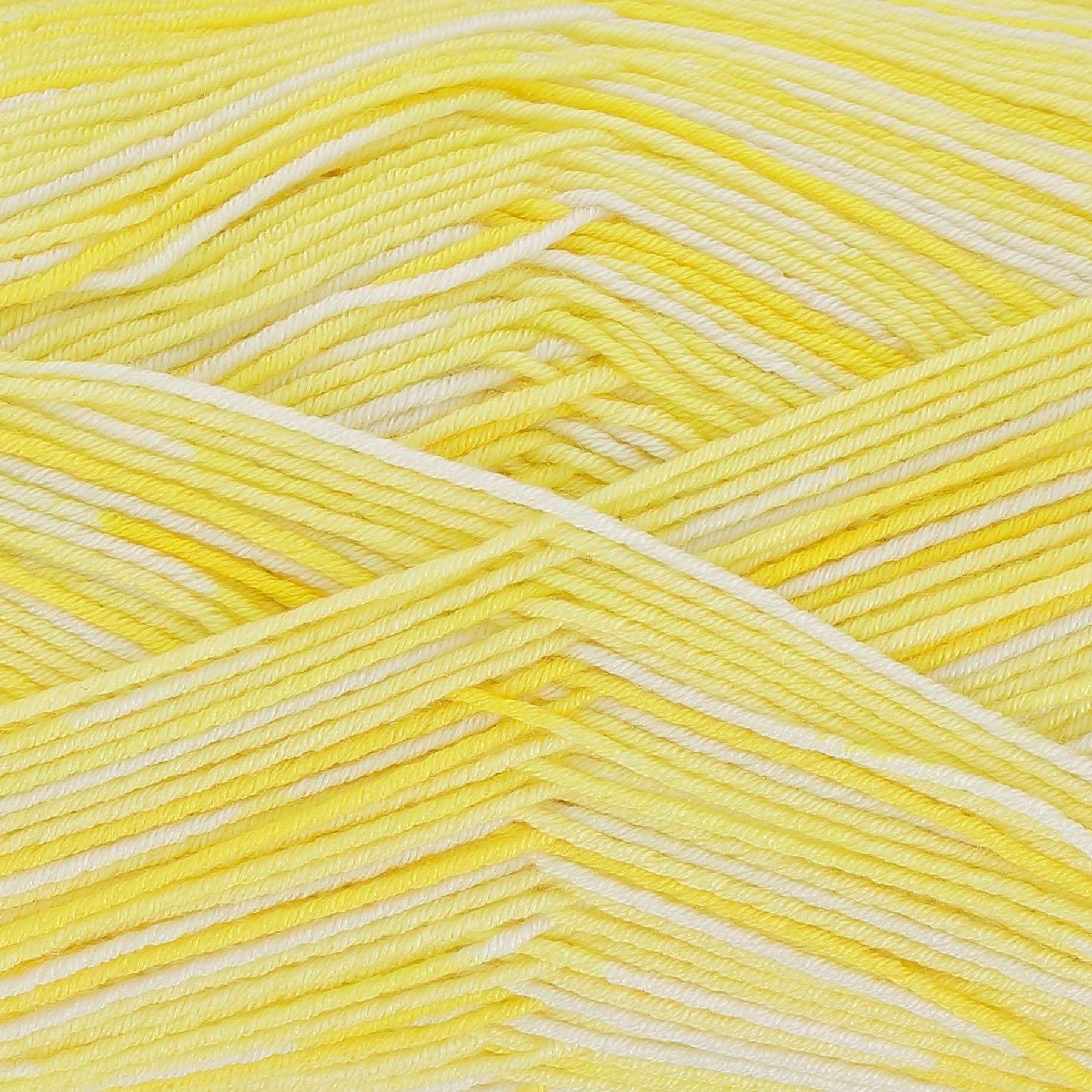 King Cole 2074913 Footsie 4Ply Lemon Yarn - 430M, 100g
