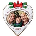 Hallmark Keepsake Christmas Ornament 2022 Year-Dated, Family Forever Cookie Photo Frame,Plastic