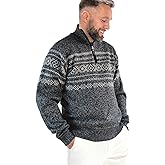 Quarter Zip Black Fleeces Soft Sweaters for Men 1/4 Zip Golf Cashmere Pullovers