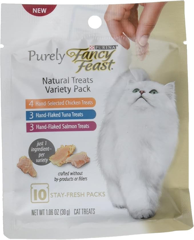 Purina Fancy Feast Purely Natural Variety Pack Cat Treats