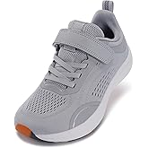 WHITIN Little/Big Kids Zero Drop Running Shoes + Wide Toe Box Sneaker for Boys/Girls