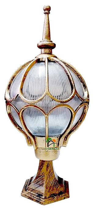 Weldecor  Matelic Antique Gate,Pole,Piller,Garden Lamp (1pc)