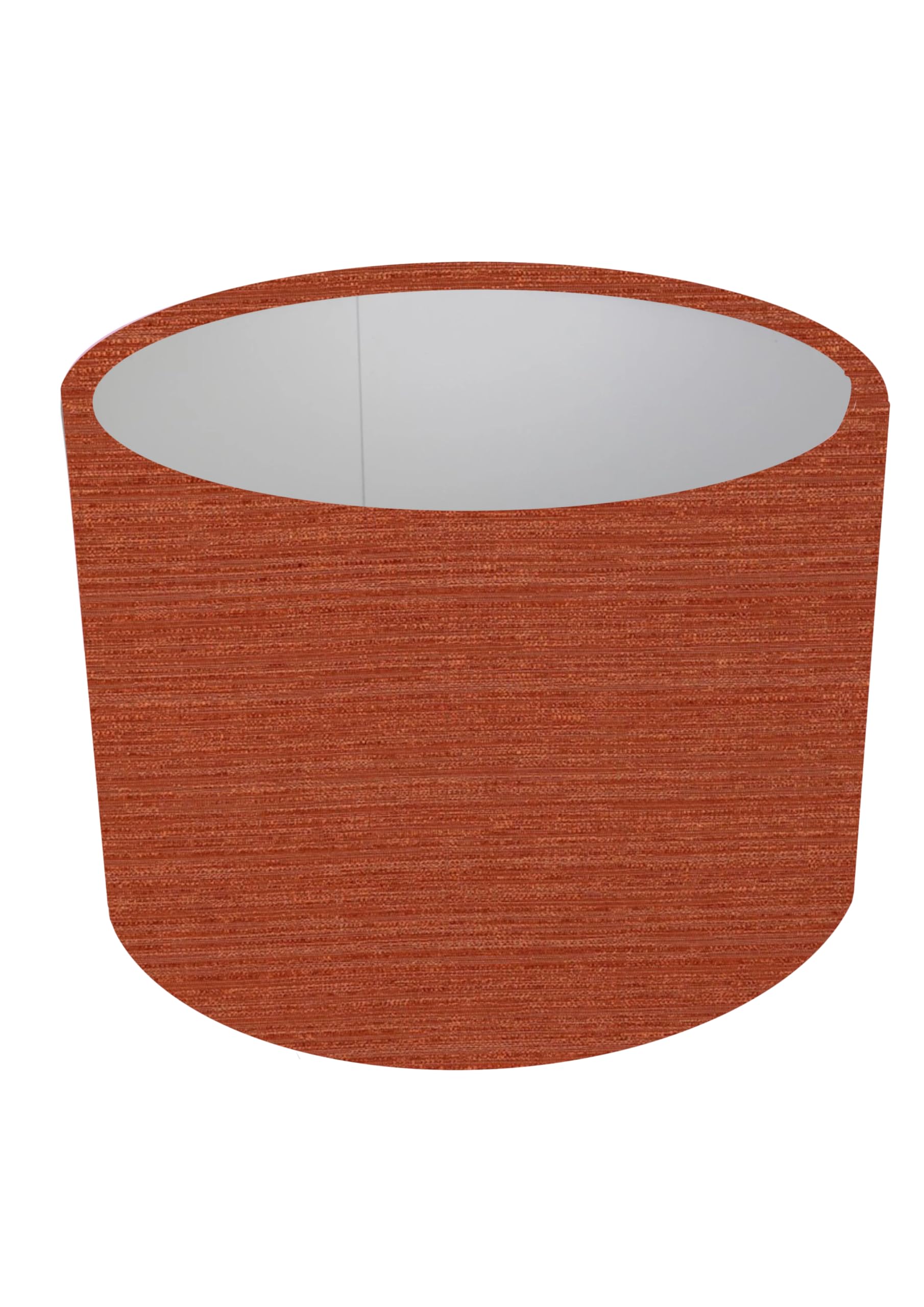Kushade 18" (45cm) Fine Chenille Rust/Burnt Orange Lampshade/Table Lamp/Ceiling Light