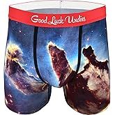 Good Luck Undies Men's Science & Space Boxer Brief Underwear