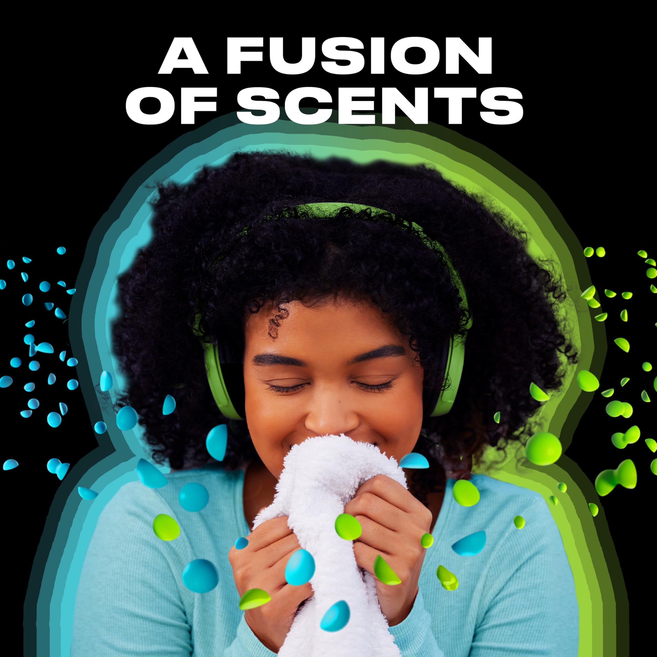 Downy Unstopables Fusions In-Wash Laundry Scent Booster Beads, Twilight and Jasmine Scent, 26.5 oz, 2-in-1 All Day Freshness