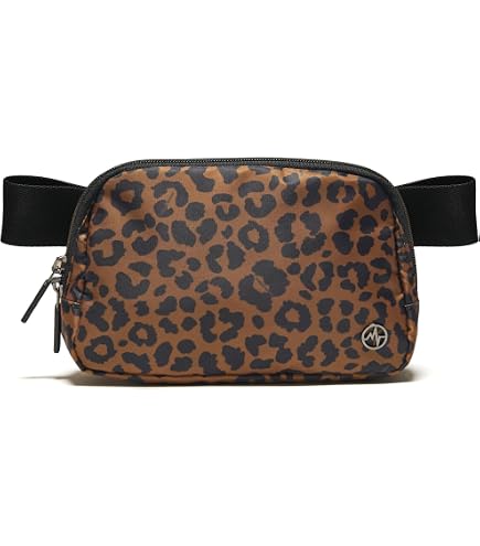 Cool Cheetah Leopard print Fanny Pack For Men Women Adjustable Belt Bag Casual Waist Pack For Travel Hiking Running Cycling : Sports & Outdoors