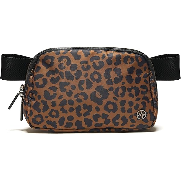 Amazon.com: Aisa us Leopard Print Nylon Fanny Pack Zebra Waist