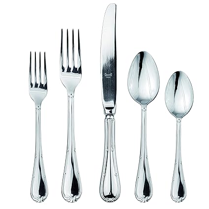 Mepra 102922020 - Juego de cubertería, color plateado
